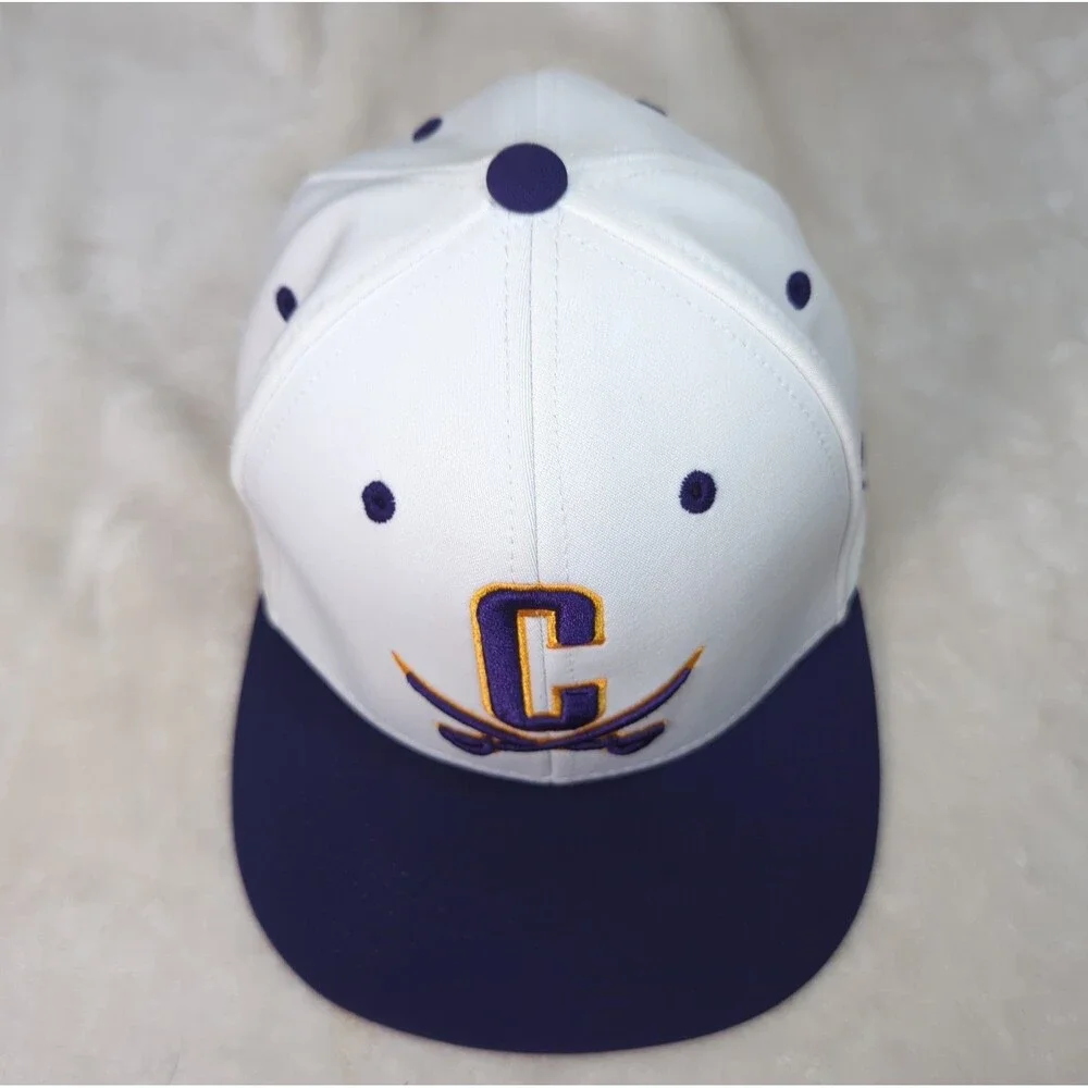Calvary Day School Cavaliers Hat White X-Small Under Armour On-Field Fit Stretch